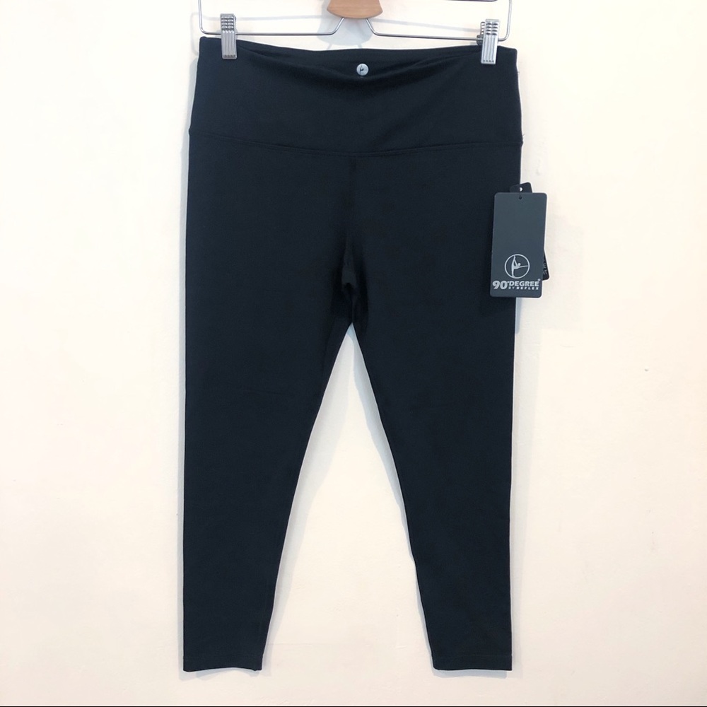 90 Degree Reflex Ankle Length High Waist Legging L - Picture 2 of 10